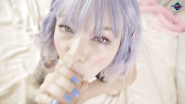 Der Typ hat der Fee ins Gesicht gespritzt, nachdem sie gekonnt daran gesaugt hatte Thumb